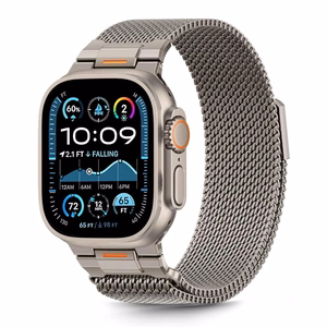 TECH-PROTECT MILANO VANGUARD APPLE WATCH 8 / 9 / 10 / 11 / SE / ULTRA (44 / 45 / 46 / 49 MM) TITANAS
