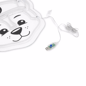 Pakabinama neoninė LED dekoracija ant organinio stiklo Paw Patrol – Chase OW-130346