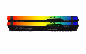 Kingston Technology FURY Beast 16GB 6000MT/s DDR5 CL36 DIMM (2 vnt. rinkinys) RGB EXPO