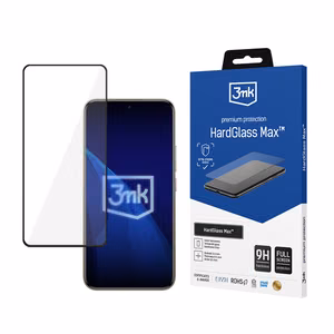 Усиленное закалённое стекло 3mk HardGlass Max чёрный для Xiaomi Redmi Note 15 Pro+ 5G
