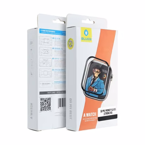 5D Mr. Monkey Glass - для Apple Watch SE / SE 2 / SE 3 40MM чёрный (Anti-Static Strong HD)