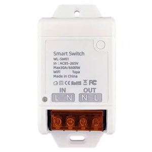 TUYA išmanusis jungiklis, Wi-Fi, 30A, AC 100-240V, 6600W