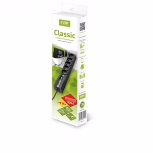 Ever CLASSIC Black 5 AC outlet(s) 250 V 1.5 m