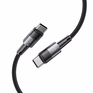 Tech-Protect UltraBoost кабель USB-C USB-C PD 60W 3A 2м - серый
