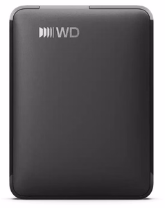 WD Elements Portable USB-C 6TB išorinis kietasis diskas, juodas