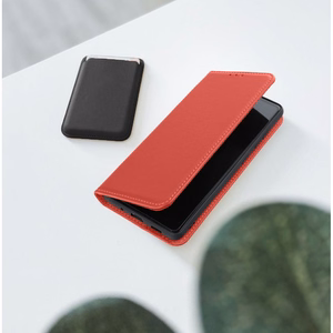 Чехол-книжка для Xiaomi Redmi Note 15 5G Smart Pro Book кожаный бордовый