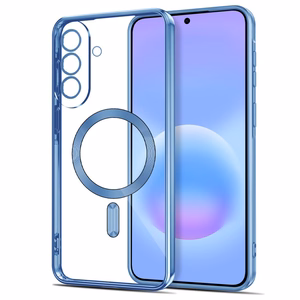 Tech-Protect MagFlex MagSafe dėklas skirtas Samsung Galaxy A57 5G - skaidrus mėlynas