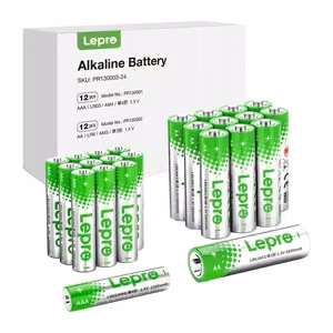 LEPRO 130003-24 AA/AAA šarminės baterijos, 24 vnt. pakuotė