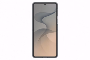 Samsung Galaxy Z Flip8 silikoninis magnetinis dėklas su žiedu, grafito spalvos