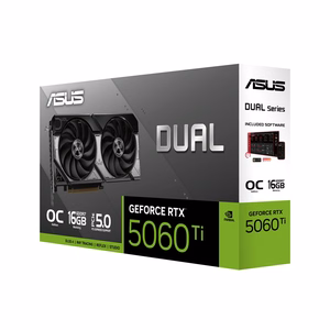 Vaizdo plokštė ASUS NVIDIA GeForce RTX 5060 Ti 16GB GDDR7 128bit PCIe 5.0 1xHDMI 3xDisplayPort