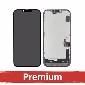 LCD Ekranas suderinamas su iPhone 14 Plus juodas (Hard OLED / Premium)