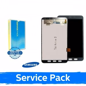 Ekranas skirtas Samsung T570 / T575 Tab Active 3 juodas (Service Pack)