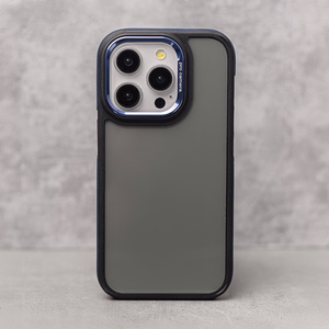 Crystal Black dėklas telefonui Samsung Galaxy M55 5G mėlynas