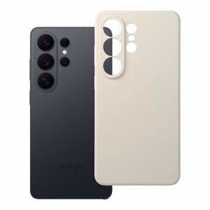 Чехол Samsung S26 ULTRA Forcell F-Protect Rubber Premium совместимый с MagSafe античный белый