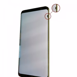 LCD ekranas suderinamas su Samsung G950 S8 su rėmeliu / Orchid Gray / (Atnaujintas: Telemax) (Su defektais 1)