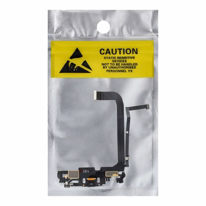 Шлейф зарядки USB для IPHONE 13 Pro Max чёрный (pulled)