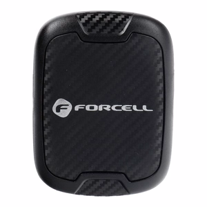 Automobilinis universalus telefono laikiklis Forcell (H-CT325) tvirtinamas ant ventiliacijos grotelių, magnetinis, juodas