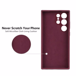 Telefono dėklas TM Pure Silicone skirtas Xiaomi 13 Pro / raudonas / (Blister)