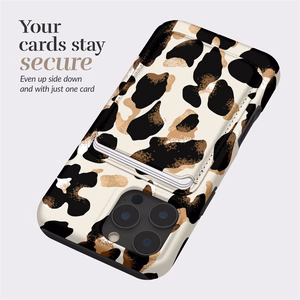 MIO Leopard Magsafe Case Compatible Card Holder