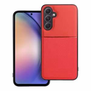 NOBLE dėklas telefonui SAMSUNG A54 5G - raudonas