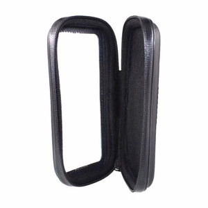 Dviračio telefono laikiklis vandeniui atsparus, universalus laikiklis dviračiams ir motociklams XL dydžio (maks. telefono dydis: 165 mm x 80 mm) - juodas (be vairo tvirtinimo)