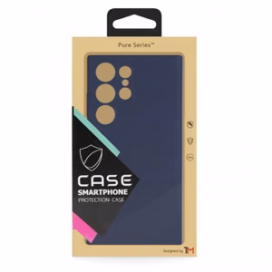 Telefono dėklas TM Pure Silicone skirtas Xiaomi 13 / Midnight Blue / (Blister)