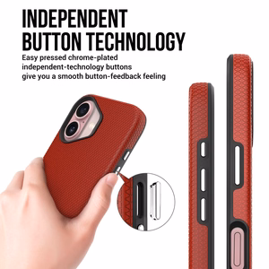 Dėklas Perfectionists Triangle Mag Case Apple iPhone 13/14 raudonas