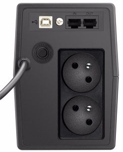PowerWalker VI 600 SCL FR „Line-Interactive“ 0,6 kVA 360 W 2 AC išvestis(ys / čių)