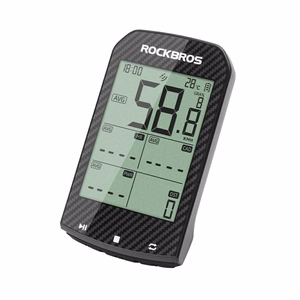Rockbros M1Pro Bluetooth GPS Bike Computer IPX6 - Black
