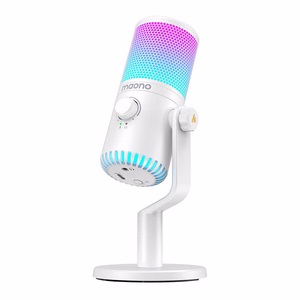 Žaidimų mikrofonas Maono DM30RGB (baltas)
