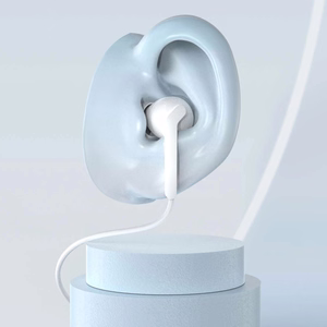 Dudao X3 Wired USB-C In-Ear Ausinės - baltas