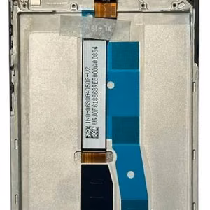 LCD ekranas Xiaomi Redmi 15 4G (Global)/Poco M7 4G (Global) su jutikliniu ekranu ir rėmeliu juodas originalus (aptarnavimo pakuotė)