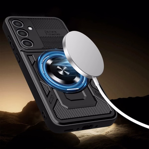 Defender Armor Mag dėklas Xiaomi Redmi Note 14 Pro 5G juodas