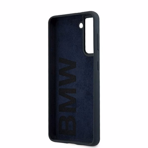 BMW Silikoninis Parašas dėklas Samsung Galaxy S21+ - mėlynas