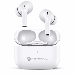 Wireless earphones Forcell F-Audio Master Pro TWS white