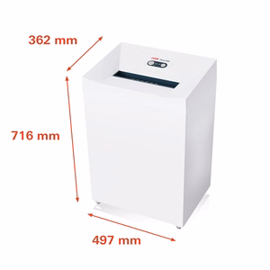 HSM Pure 530 smulkintuvas, 80 l, 1,9x15 mm