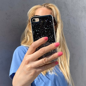 Wozinsky Star Glitter блестящий чехол для Xiaomi Mi 11 чёрный