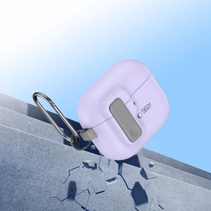 Tech-Protect Slim Hook Чехол для AirPods 4 - фиолетовый