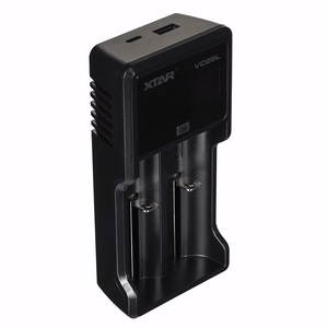 XTAR VC2SL Battery charger Li-ion / Ni-MH / Ni-CD 18650