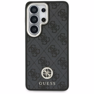 Guess чехол 4G Big Rhinestone Triangle Strap MagSafe Samsung Galaxy S26 Ultra черный