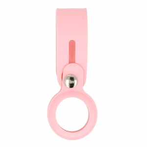 Silicone loop for Airtag pink