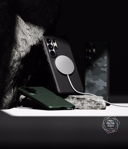 Ringke Onyx MagSafe чехол для Samsung Galaxy S26 Ultra чёрный серый