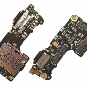 Flex Xiaomi 12 5G/12X 5G/12S 5G su įkrovimo jungtimi ir mikrofonu, SIM kortelės kontaktu HQ
