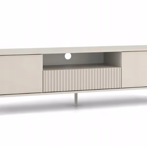 Top E Shop RTV Kamaro 160 Slim/GŁ – 160 cm TV stand, cashmere