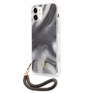 Guess GUHCP12SKSMAGR iPhone 12 mini 5.4" grey/grey hardcase Marble Collection