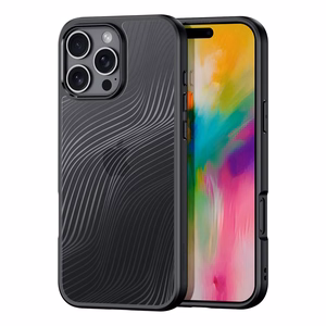 Чехол Dux Ducis Aimo для iPhone 16 Pro Max - чёрный