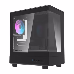 Darkflash DB330M computer dėklas + 3 fans (juodas)