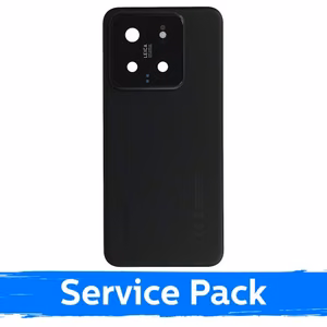 Galinis dangtelis, suderinamas su Xiaomi 14 / juodas / (Service Pack)