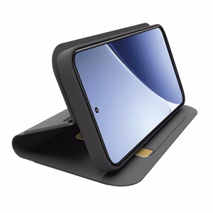 SBS Wallet Smooth dėklas su atlenkiamu dangteliu, skirtas Xiaomi 15 Pro - juodas