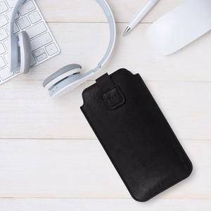 Wonder SPECIAL dėklas (Dydis XL) Iphone 15/15 Pro/Iphone 16/16 Pro/Samsung S24/S24 Plus/S25/S25 Plus/A53/A55 5G juodas